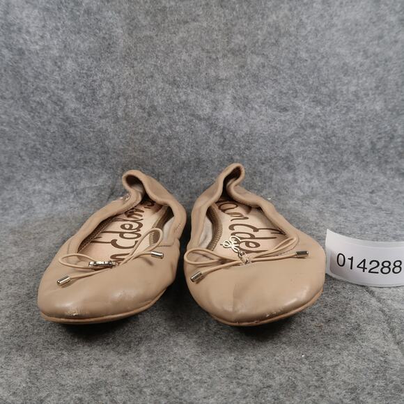 Sam Edelman Shoes Womens 7 Ballet Flats Felicia Leather Round Closed Toe Fashion - Picture 2 of 12